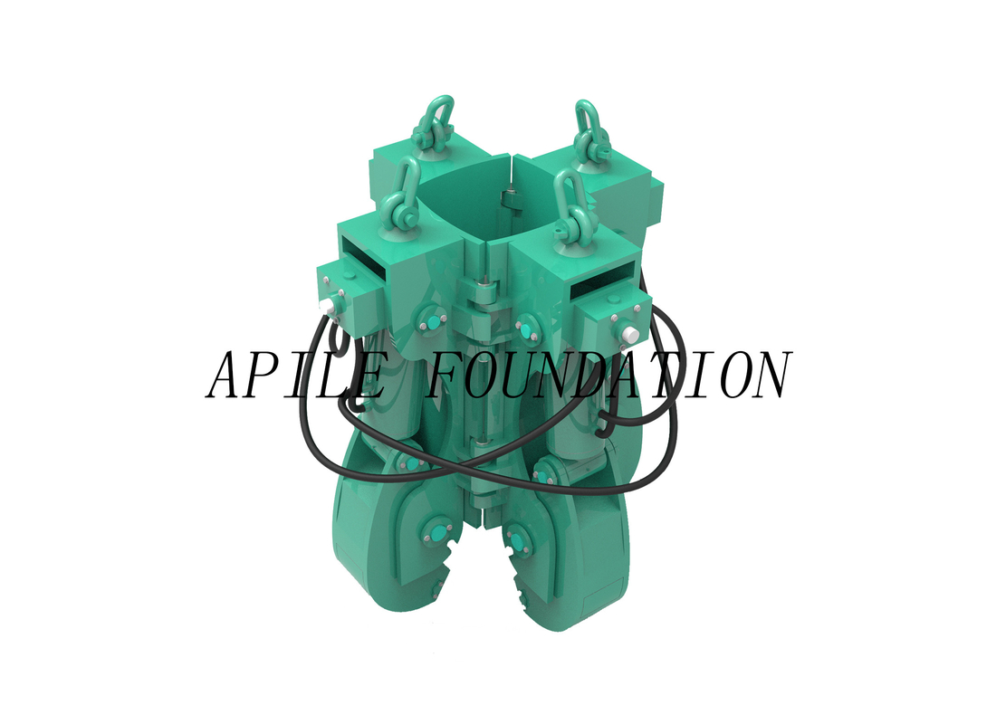 600mm Diameter Hydraulic Pile Breaking Machine For Round Concrete Piles