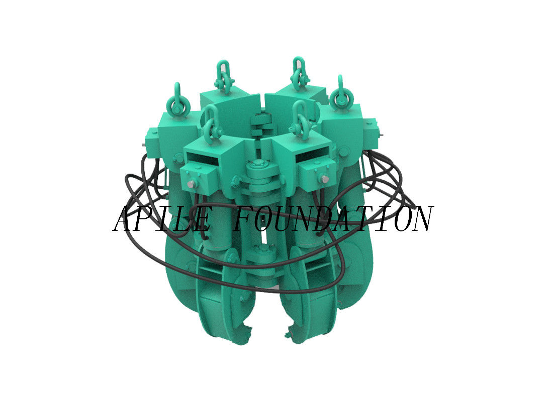 Full 2500mm Hydraulic Pile Breaker Pb Series Cutting Machine