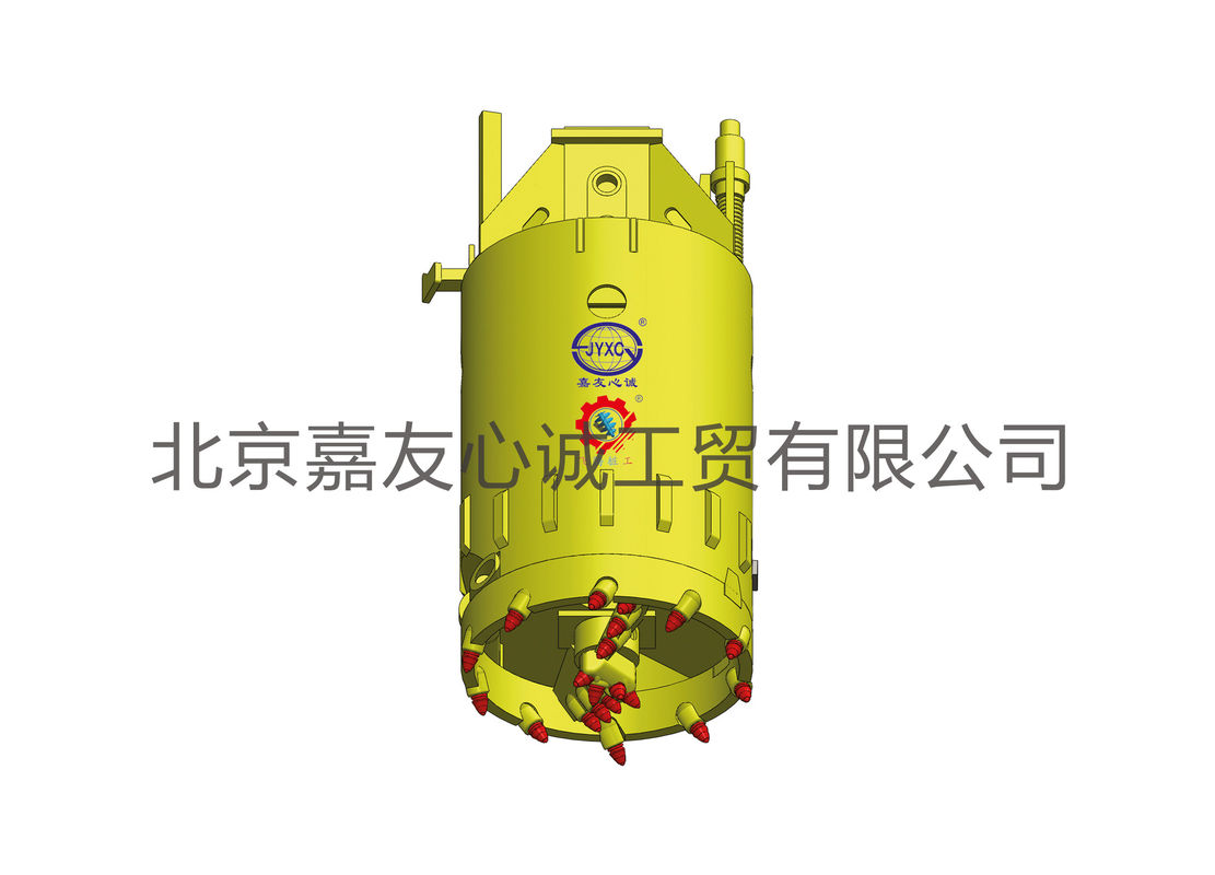 APFSBDE Single Bottom Plate & Double Cut Rock Bucket with Pilot Bit